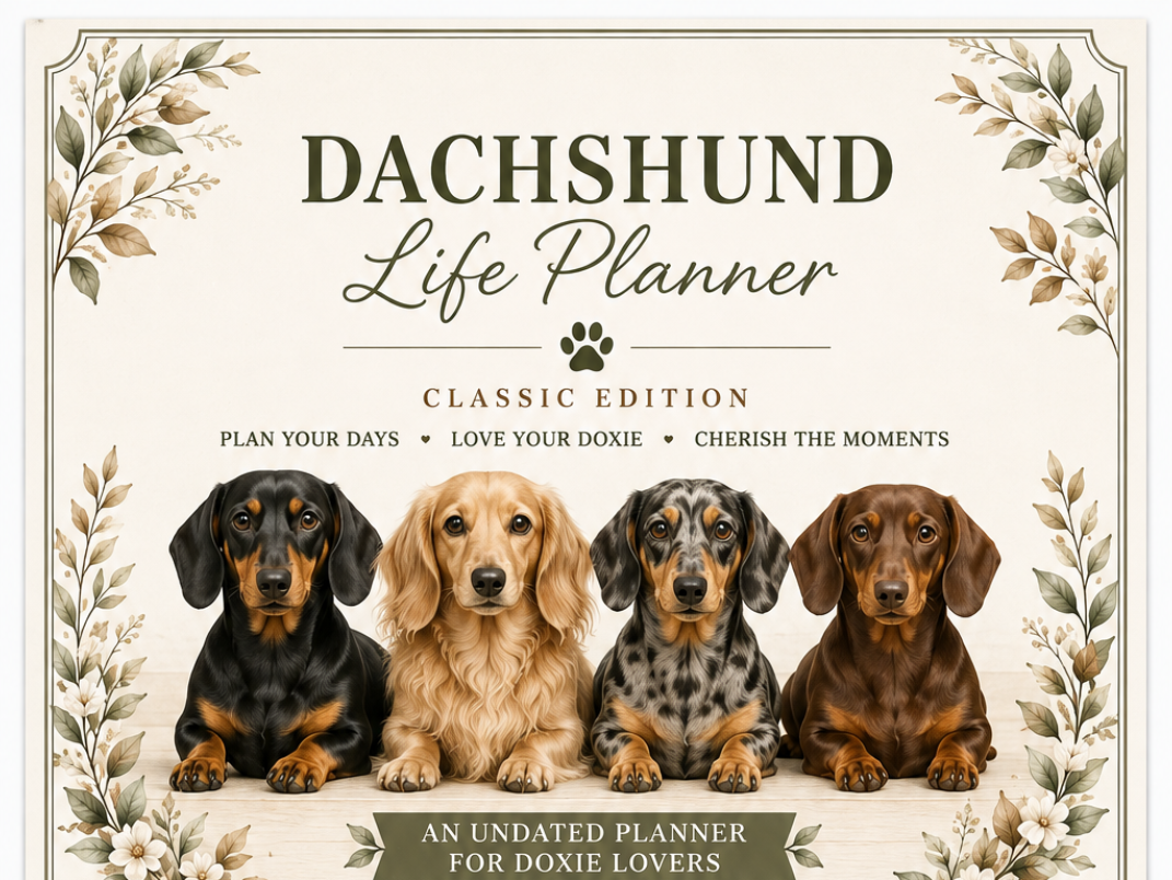 Dachshund Life Organizer – Classic Edition